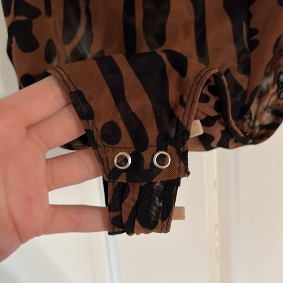 GOOD AMERICAN - MESH BUSTIER BODYSUIT 🐆 - Picture 11 of 11